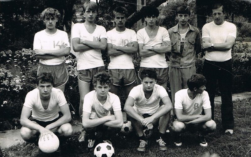 Obóz piłkarski w Ustrzykach Dolnych – rok 1985