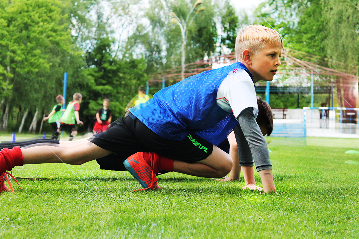 Trening piłki nożnej -ćwiczenia przygotowujące
